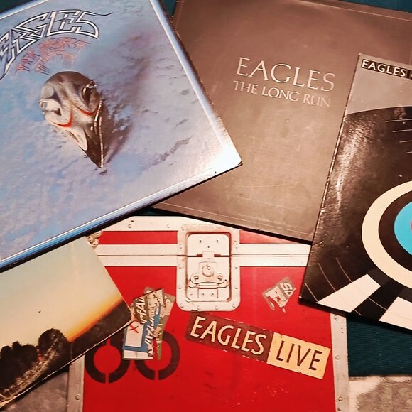 Bundle of 5 Classic Eagles Records w/ 2 bonus, secret Records - Picture 11 of 12